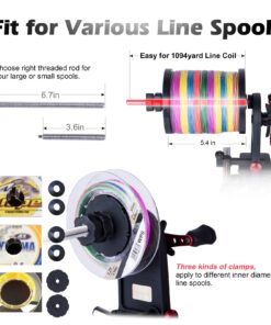 Goture Fishing Line Spooler Winder Machine Reel Spooler Fishing Line Winder Spooler Machine Spooling Station System Fishing Reel Winder Spinning Cast Spincast Trolling Reel Large Capacity 16 712 McbFWpL