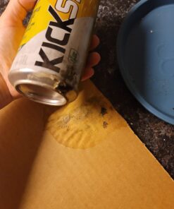 Mountain Dew Kickstart, Pineapple Orange Mango, 90mg Caffeine, Vitamins B & C, 80 Calories, 10% Juice, 16 fl oz (12 Count) 16 Fl Oz (Pack of 12) 25 7120fKB24KL 2