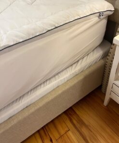 SafeRest Premium 9" Thick Box Spring Encasement - Waterproof - Breathable, Noiseless and Vinyl Free - Fits Up to 9" - Queen 9 inch depth 27 71210kyZLCL