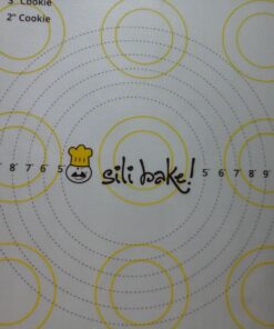 Sili Bake Silicone Pastry Mat with Measurements. Finally a Baking Mat That Actually Works. Designed in the USA. Large 23” x 15” 27 7121Ho4eJSL