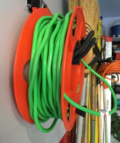 Bayco KW-130 Cord Storage Reel with Center Spin Handle, 150-Feet,Orange 22 7121IMqgO6L