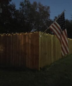 Ideaworks Solar Powered Flag Pole Light - Day Time Charging, Night Time Illumination 6 7121WKLLfXL