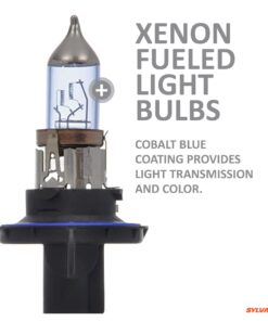 SYLVANIA - H13 (9008) SilverStar zXe High Performance Halogen Headlight Bulb - Bright White Light Output, HID Attitude, Xenon Fueled Technology (Contains 2 Bulbs) H13 zXe 23 7122jVpNEBL