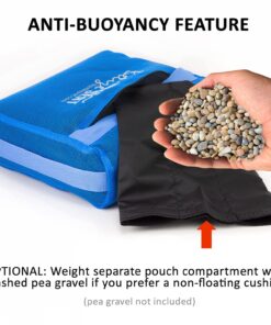 Hot Tub Booster Cushion Submersible Spa Water Seat - Blue by Belize 9 7124DWGaBbL