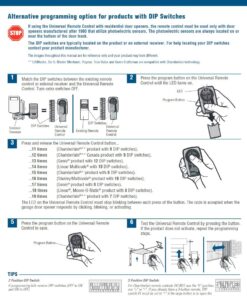 Chamberlain KLIK5U-BK2 Clicker 2-Button Garage Door Opener Remote with Visor Clip, Black Pack of 1 46 7124elEvGOL