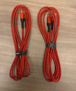 JSAUX Printer Cable, 10FT USB Printer Cable USB 2.0 Type A Male to B Male Scanner Cord USB B Cable High Speed for HP, Canon, Epson, Dell, Brother, Lexmark, Xerox, Samsung etc and Piano, DAC Red 34 7124fvGUbFL