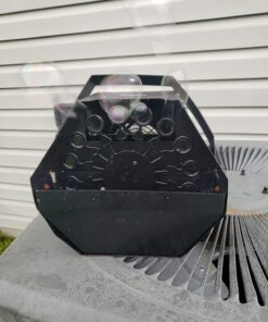Theefun Bubble Machine: Wired and Wireless Remote Control Bubble Blower Machine with Over 800+ Bubbles/M, Plug-in Kids Bubble Machine for Parties Wedding Birthday-Indoor & Outdoor Use with AC Adapter 22 71253bCcAdL