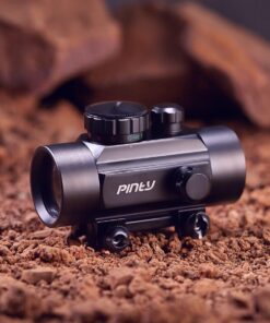 Pinty 30mm Reflex Red Green Dot Sight Scope 0.5 MOA with Flip Up Lens Cover Cap 24 71264myHL1L