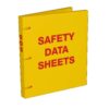 UniKeep Safety Data Sheets (SDS) Binder - 1.0 Ring Capacity, (3 Poly Rings) 5 71264ymlLLL