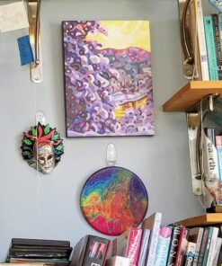 Command Medium Wall Hooks, Damage Free Hanging Wall Hooks with Adhesive Strips, No Tools Wall Hooks for Hanging Christmas Decorations, 7 Clear Wall Hooks and 12 Command Strips 39 71268obTWqL