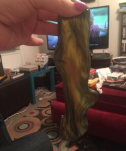 Crazy Aaron's Thinking Putty - Super Illusions: Super Oil Slick - Fidget Toy For All Ages - Stretch, Change, Play & Create - Shifting Gold Color That Never Dries Out - 4" Large Storage Tin - 3.2 oz. 21 7126AtMv87L