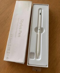 Stylus Pen for iPad 9th&10th Generation-2X Fast Charge Active Pencil Compatible with 2018-2023 Apple iPad Pro11&12.9 inch, iPad Air 3/4/5,iPad 6-10,iPad Mini 5/6 Gen-White White 25 7126H9S7u0L