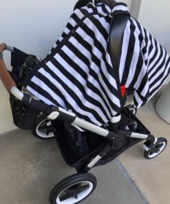 Bugaboo Fox Complete Full-Size Stroller, Black - Fully-Loaded Foldable Stroller with Advanced Suspension and All-Terrain Wheels 31 7126eXd 0L