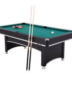 Triumph Sports Phoenix 7’ Billiard Table with Table Tennis Conversion Top for a Game of Pool or an Action-Packed Table Tennis Game 47 7127 vhPiEL