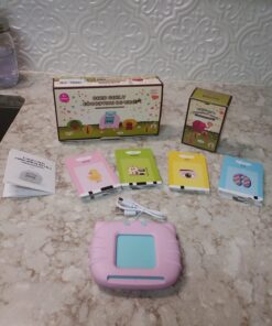 KOKODI Toddler Toys for 2 3 4 5 Years Old Boys Girls, Talking Flash Cards Learning Toys, Autism Sensory Toys for Autistic Children Speech Therapy Toys 224 Sight Words Birthday Gifts (448 Words Blue) 448 Words Blue 60 71276hVYHUL