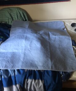 IMPROVIA® Washable Underpads, 34" x 36" (Pack of 4) - Heavy Absorbency Reusable Bedwetting Incontinence Pads for Kids, Adults, Elderly, and Pets - Waterproof Protective Pad for Bed, Couch, Sofa, Floor 4 Pack - 34x36 42 7127jpurW1L