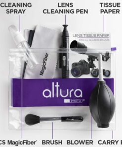 Alternative view of Altura Photo Professional Cleaning Kit for DSLR Cameras and Sensitive Electronics Bundle with Refillable Spray Bottle w/ Empty Spray Bottle