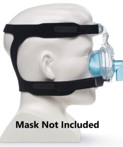 Organic Deal Universal CPAP Headgear Strap - Replacement for Philips Respironics Headgear & ResMed CPAP Supplies - CPAP Mask Strap - CPAP Head Strap Compatible w/ResMed Mask & Others (Clips NOT Incl) 20 7127r7 zuL
