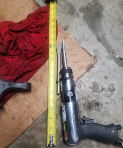 Ingersoll Rand 114GQC Air Hammer - 3 PC Chisel Set with Tapered Punch, Panel Cutter, Flat Chisel, 2-5/8 Inch stroke, 3500 BPM, Lightweight, Compact, Gray 31 7128kkVA53L