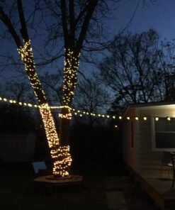 ZOIC 500 LED Christmas Wedding Party Fairy String Lights Lamp 100 Meters (328 feet) 8 Modes 31V Memory Function Warm White 28 7128qUxJerL