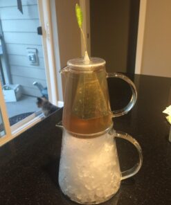 Tea Forte Tea Over Ice Steeping Tea Pitcher Set and Iced Tea Infuser Sampler Box with 5 Different Tea Blends 21 712ARnpU0ML