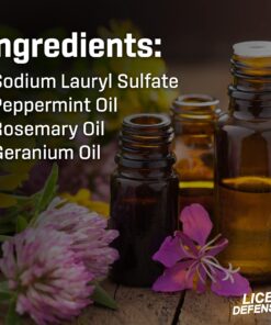 Exterminators Choice Lice Deterrent Spray - 16 oz - Lice Spray for Furniture, Bedding, Carpet, Clothing, and Bags - Made with Natural Oils - Home Defense Bug Spray - Works On Most Common Types of Lice 1 Count (Pack of 1) 9 712AkOfdqVL