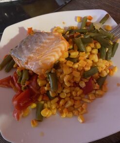 OVENTE 2 Tier Electric Food Steamer for Cooking Vegetables, Stainless Steel Base, Stackable and Dishwasher Safe Baskets, 400W with Auto Shutoff and 60-Minute Timer, 5 Quart Capacity, Silver FS62S 2-Tier 27 712B5leBgsL