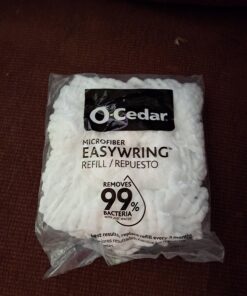 O-Cedar EasyWring Spin Mop Microfiber Refill, White Packaging May Vary Standard EasyWring Refill 57 712BRYjKEGL