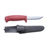 Morakniv Craftline Basic 511 High Carbon Steel Fixed Blade Utility Knife and Combi-Sheath, 3.6-Inch Blade Red 4 712BYAjGb2L