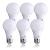 Bioluz LED 40 Watt LED Light Bulbs 2700K Warm White 6 Watts = 40W Non-Dimmable A19 LED Light Bulbs 6 Pack 6 Count (Pack of 1) 52 712BuFfnUVL