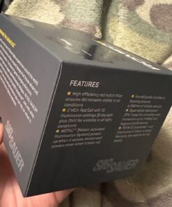 Sig Sauer Romeo5 1X20mm Tactical Hunting Shooting Durable Waterproof Fogproof Illuminated 2 MOA Red Dot Reticle Gun Sight, Picatinny Mount Included 50 712CeqMIjL