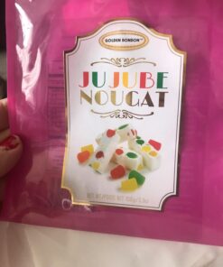 Jujube Nougat Italian Chewy Candy Pouch 6oz 6 Ounce (Pack of 1) 30 712CqhRcLJL