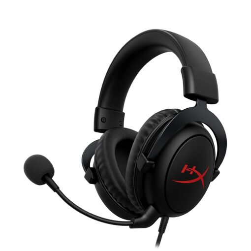 HyperX - Cloud Core Wired DTS Headphone:X Gaming Headset for PC, Xbox X|S, and Xbox One – Black