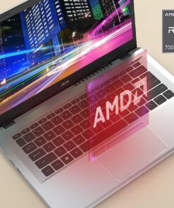 Alternative view of acer Aspire 3 15.6" Touchscreen Laptop, IPS FHD Display, AMD Ryzen 5 7520U Processor, 16GB LPDDR5 RAM, 1TB PCIe SSD, AMD Radeon Graphics, Bluetooth, Wi-Fi 6, Windows 11 Home 16GB RAM | 1TB