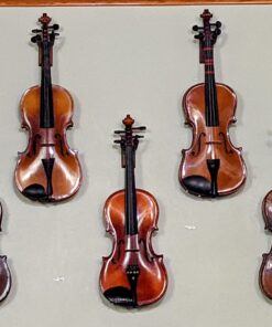 String Swing CC01V-BW Hardwood Home & Studio Wall Mount Violin Hanger - Black Walnut 24 712DPFR5SVL