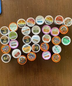 Crazy Cups Flavored Coffee Pods Variety Pack for Keurig K Cups Brewers, Assorted Flavored Coffee Sampler, 40 Count Flavored Coffee Variety Pack 40 Count (Pack of 1) 27 712Ddww01OL