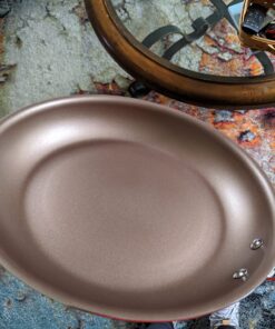 NutriChef 14-Piece Nonstick Cookware PTFE/PFOA/PFOS-Free Heat Resistant Lacquer Kitchen Ware Set w/Saucepan, Frying Pans, Cooking, Dutch Oven Pot, Lids, Utensil NCCW14S, AGold 43 712Eaf73QL