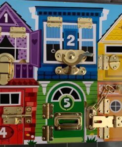 Melissa & Doug Latches Wooden Activity Board Standard Packaging 34 712Ei1sLJML 1