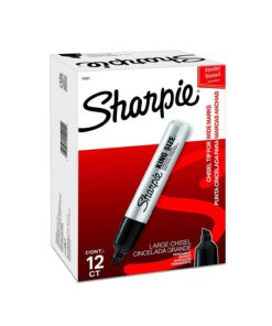 Alternative view of Sharpie Chisel Tip Pro Permanent Markers, King Size Black, 24-Count 2 pack