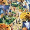 Vermont Christmas Company Halloween Town Jigsaw Puzzle 550 Piece 31 712En0A 4QL
