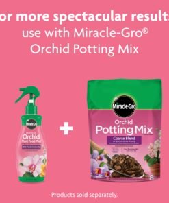 Miracle-Gro Ready-To-Use Orchid Plant Food Mist, 8 oz., Feeds Plants Instantly, 1 Pack 37 712FHsId24L