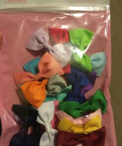 ICObuty 20 Pcs Baby Girl Boutique Grosgrain Ribbon Hair Bows Alligator Clips For Teens Kids Toddlers Children(2.75 Inch) 20 Pcs 2.75 Inch Hair Bows 26 712FkOHRL7L