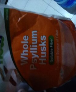 NOW Supplements, Whole Psyllium Husks, Non-GMO Project Verified, Soluble Fiber, 16-Ounce 45 Servings (Pack of 1) 45 712FsVYJaL 1