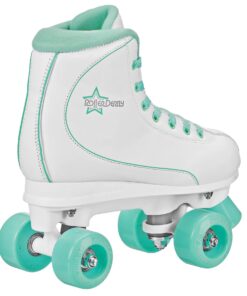 Roller Derby Roller Star 600 Women's Roller Skates - White/Mint - Size 05 5 8 712FzaPFnwS