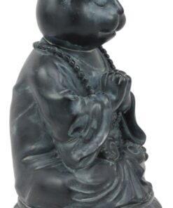 Ebros Buddha Cat Statue in Meditating Cat Figurine Pose for Zen Cat Memorial Or Spiritual Decor 5 712GINBmmHL