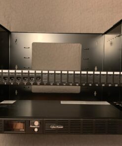 CyberPower OR700LCDRM1U Smart App LCD UPS, 700VA/400W, 6 Outlets, AVR, 1U Rackmount 26 712GRS7dFL