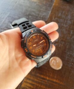 Casio Men's AQS800W Slim Solar Multi-Function Ana-Digi Sport Watch Black 31 712GWiAbphL