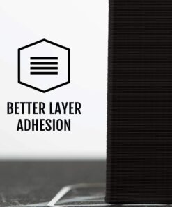 HATCHBOX ABS 3D Printer Filament, Dimensional Accuracy +/- 0.05 mm, 1 kg Spool, 3.00 mm, Black 13 712H4Pbt L 1