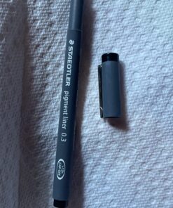 STAEDTLER Pigment Liner Bonus Sketch Set of 6 Liners for the Regular Price of 4(2 free), 308 SB6P Mixed set Black 6 Count (Pack of 1) 27 712H57xrHML