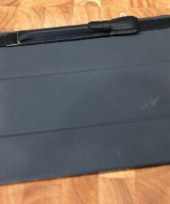 Fintie Pencil Holder with USB Adapter Pocket for Apple Pencil (USB-C) & Apple Pencil (1st / 2nd Generation), Premium Elastic Vegan Leather Sleeve Pouch Compatible with iPad Case, Black 69 712H865WPL 1